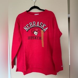 CHAMPION Nebraska Huskers long sleeve shirt